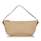 Gucci GG Canvas Boat Baguette (SHG-28580)