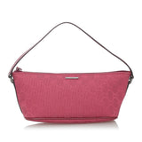 Gucci GG Canvas Boat Baguette (SHG-29455)