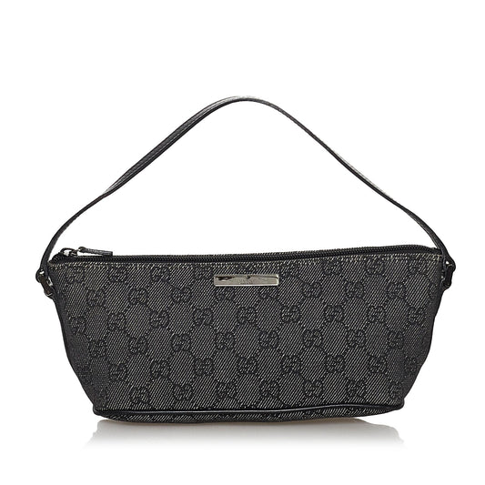 Gucci GG Canvas Boat Baguette (30604)
