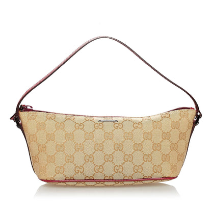 Gucci GG Canvas Boat Baguette (30849)