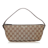 Gucci GG Canvas Boat Baguette (31393)