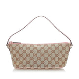 Gucci GG Canvas Boat Baguette (SHG-31608)