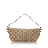 Gucci GG Canvas Boat Baguette (SHG-32021)