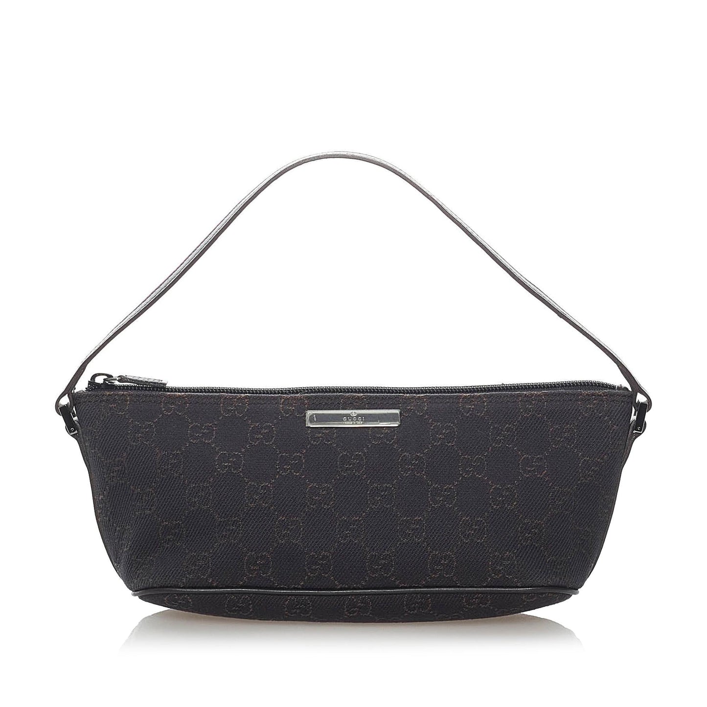 Gucci GG Canvas Boat Baguette (SHG-32079)