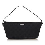Gucci GG Canvas Boat Baguette (SHG-32281)