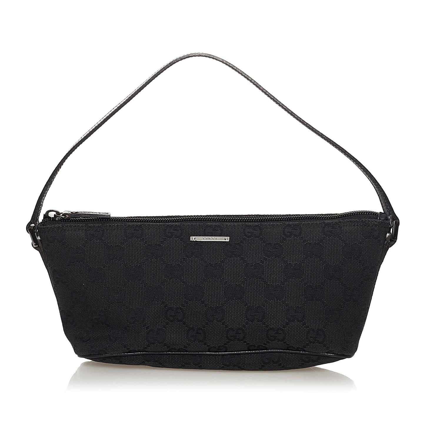 Gucci GG Canvas Boat Baguette (SHG-32308)