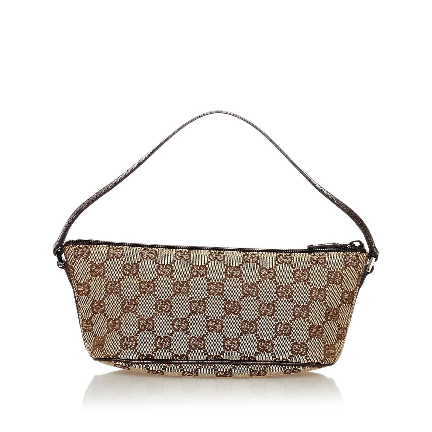 Gucci GG Canvas Boat Baguette (32757)