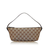 Gucci GG Canvas Boat Baguette (SHG-32757)