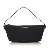 Gucci GG Canvas Boat Baguette (SHG-32776)