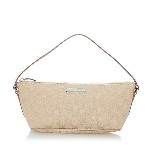 Gucci GG Canvas Boat Baguette (33165)