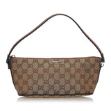 Gucci GG Canvas Boat Baguette (33224)