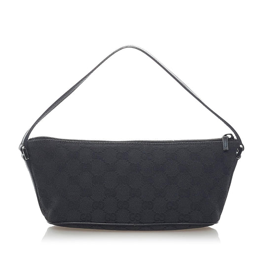 Gucci GG Canvas Boat Baguette (33515)