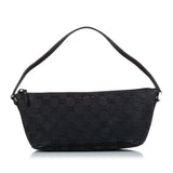 Gucci GG Canvas Boat Baguette (36571)