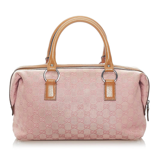 Gucci GG Canvas Boston Bag (SHG-31634)
