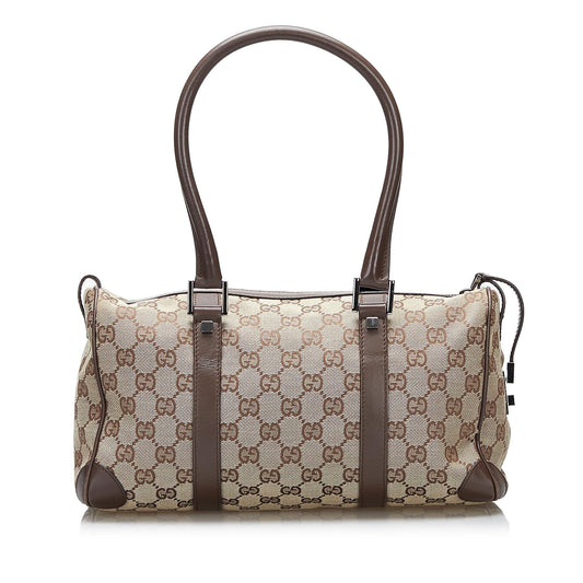 Gucci GG Canvas Boston Bag (Q90qeq)