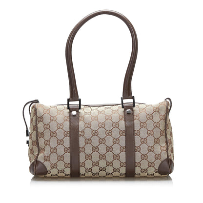 Gucci GG Canvas Boston Bag (Q90qeq)