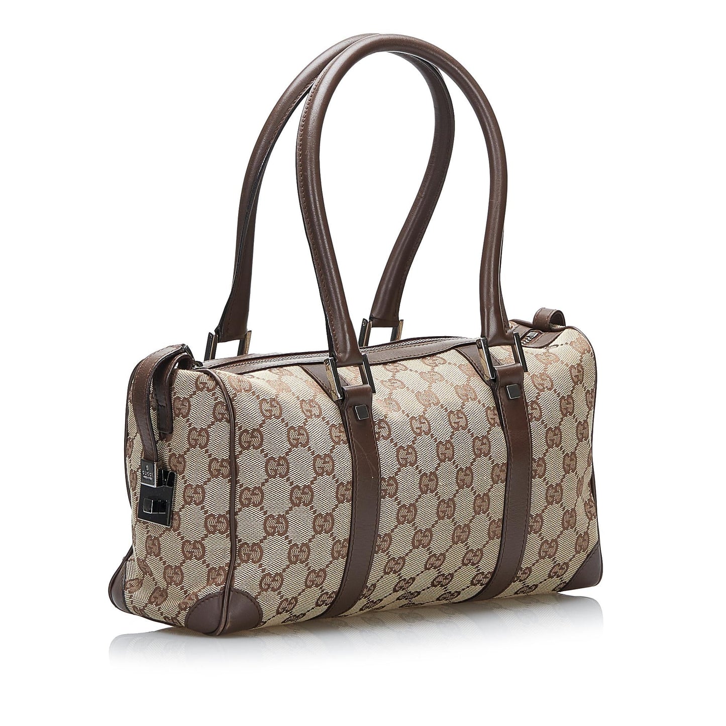 Gucci GG Canvas Boston Bag (Q90qeq)