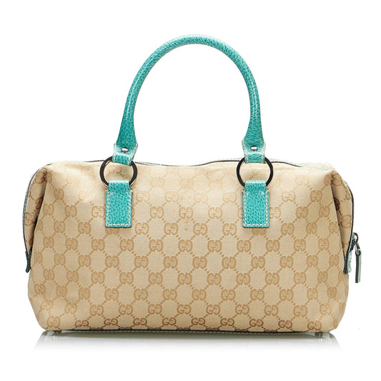 Gucci GG Canvas Boston Bag (sMTQ2e)