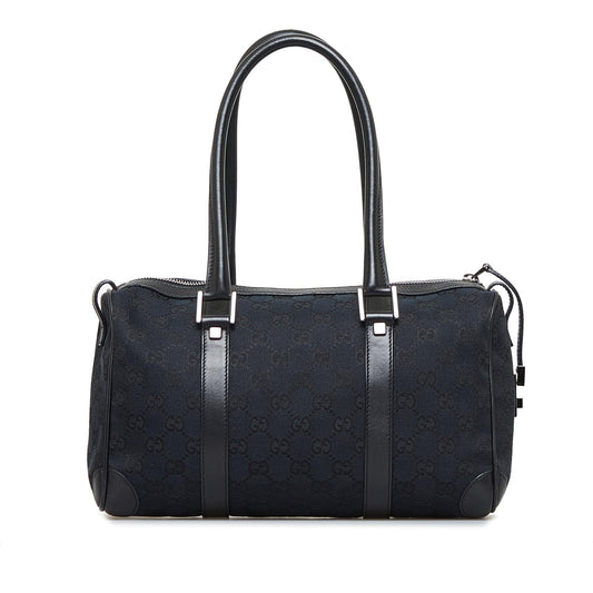 Gucci GG Canvas Boston Bag (gECfcO)