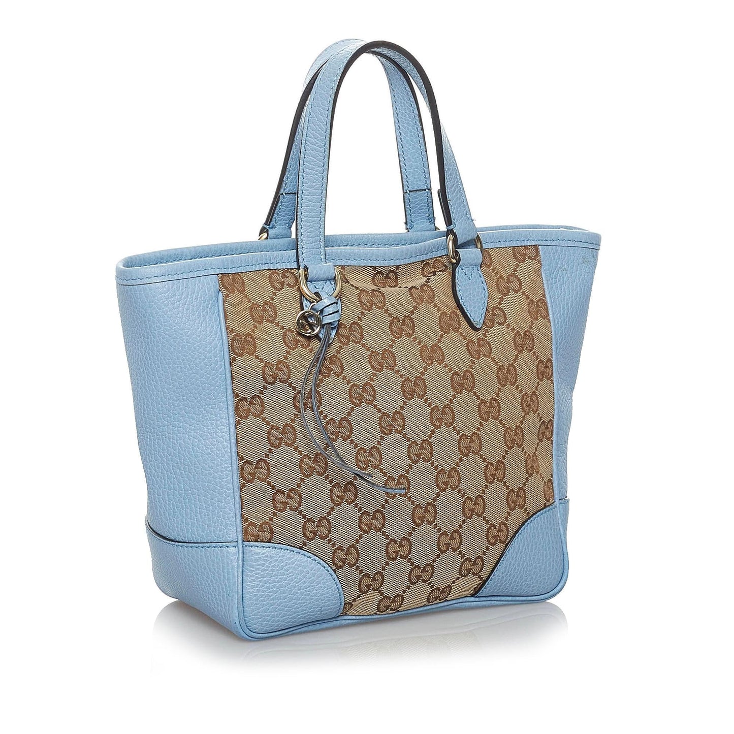 Gucci GG Canvas Bree Leather Satchel (34176)