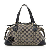 Gucci GG Canvas Brick Lane Boston Bag - FINAL SALE (SHF-19740)