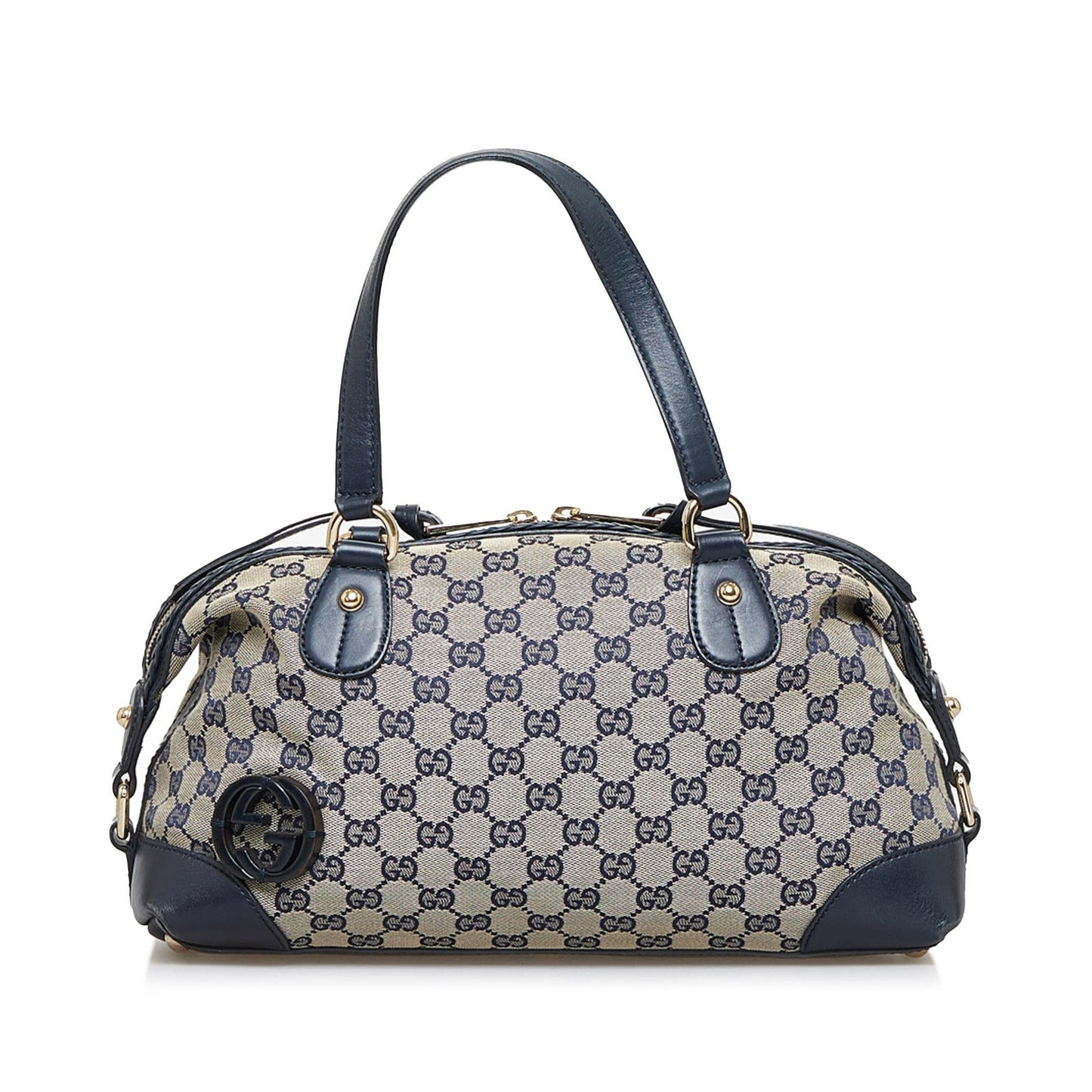 Gucci GG Canvas Brick Lane Satchel (564Kbq)