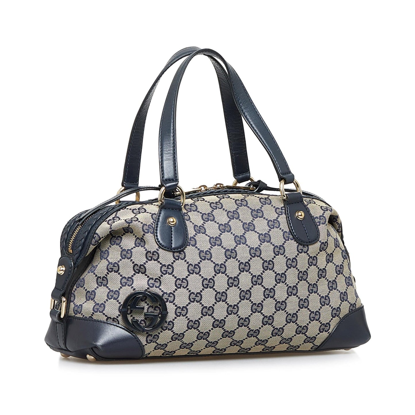 Gucci GG Canvas Brick Lane Satchel (564Kbq)