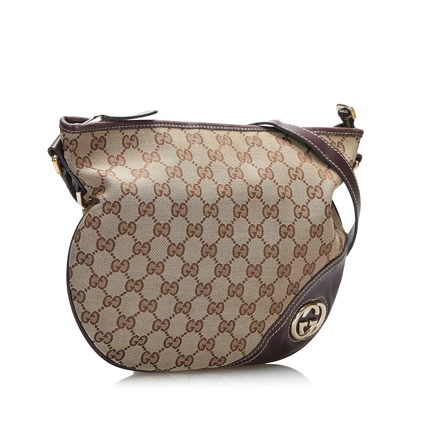 Gucci GG Canvas Britt Crossbody (gC3R2B)