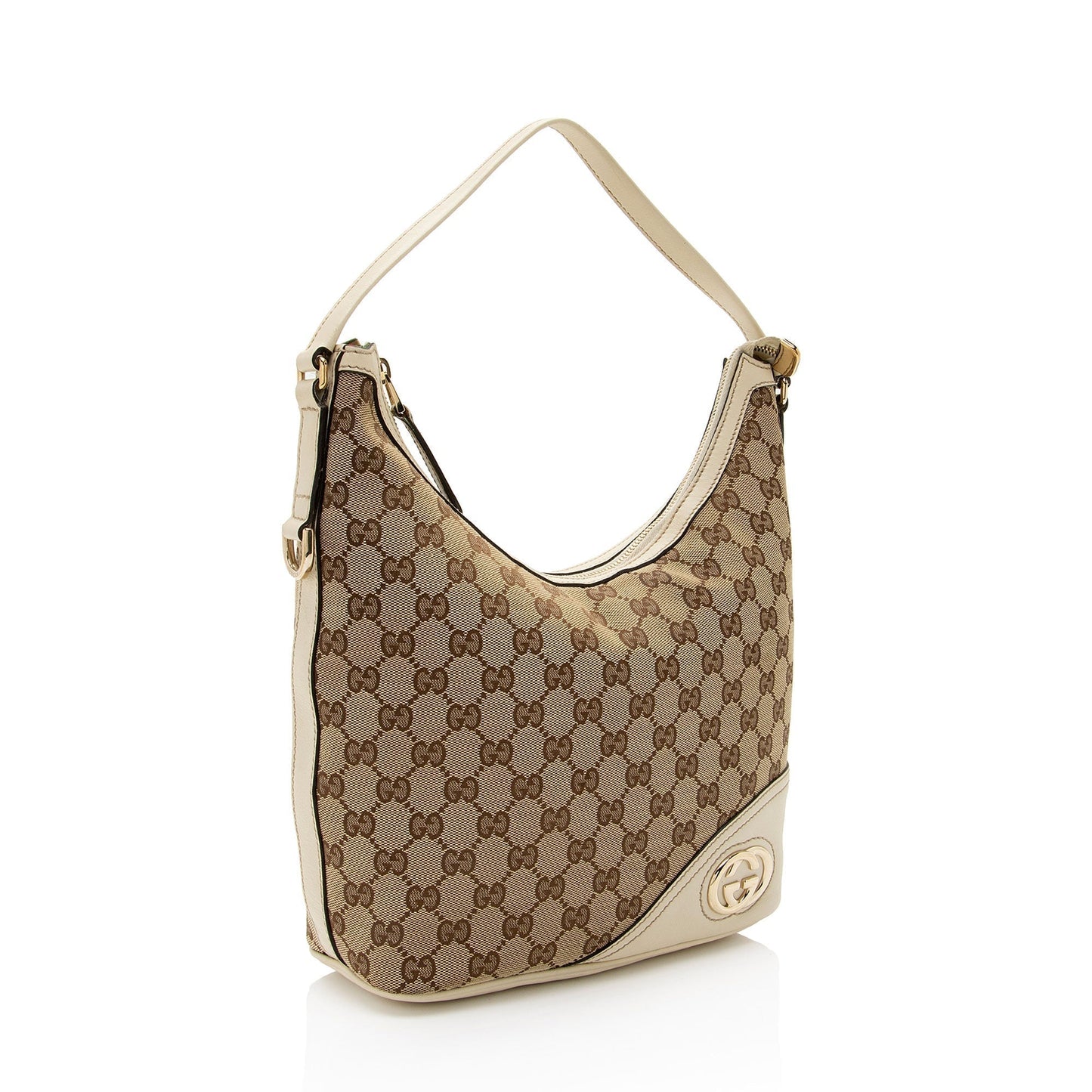 Gucci GG Canvas Britt Small Hobo (SHF-rmQ8Ul)