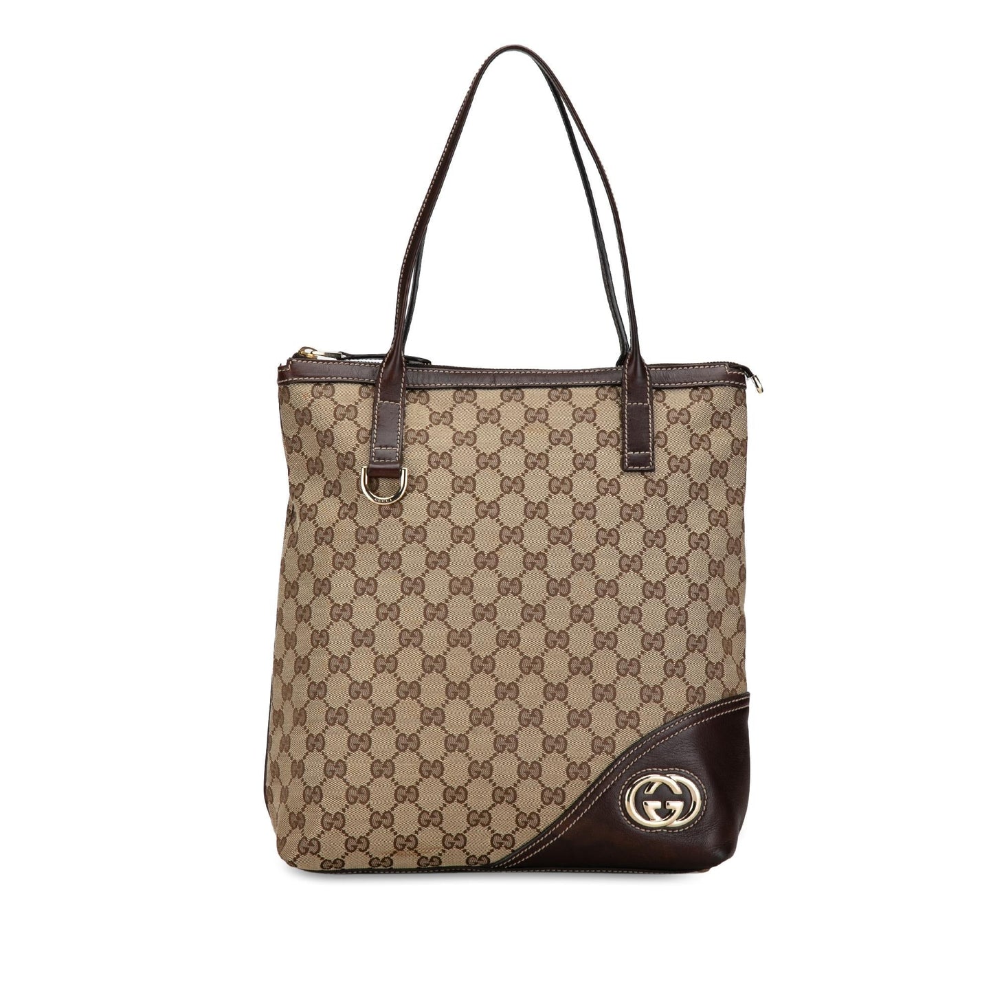 Gucci GG Canvas Britt Tote Bag (Iug8NH)
