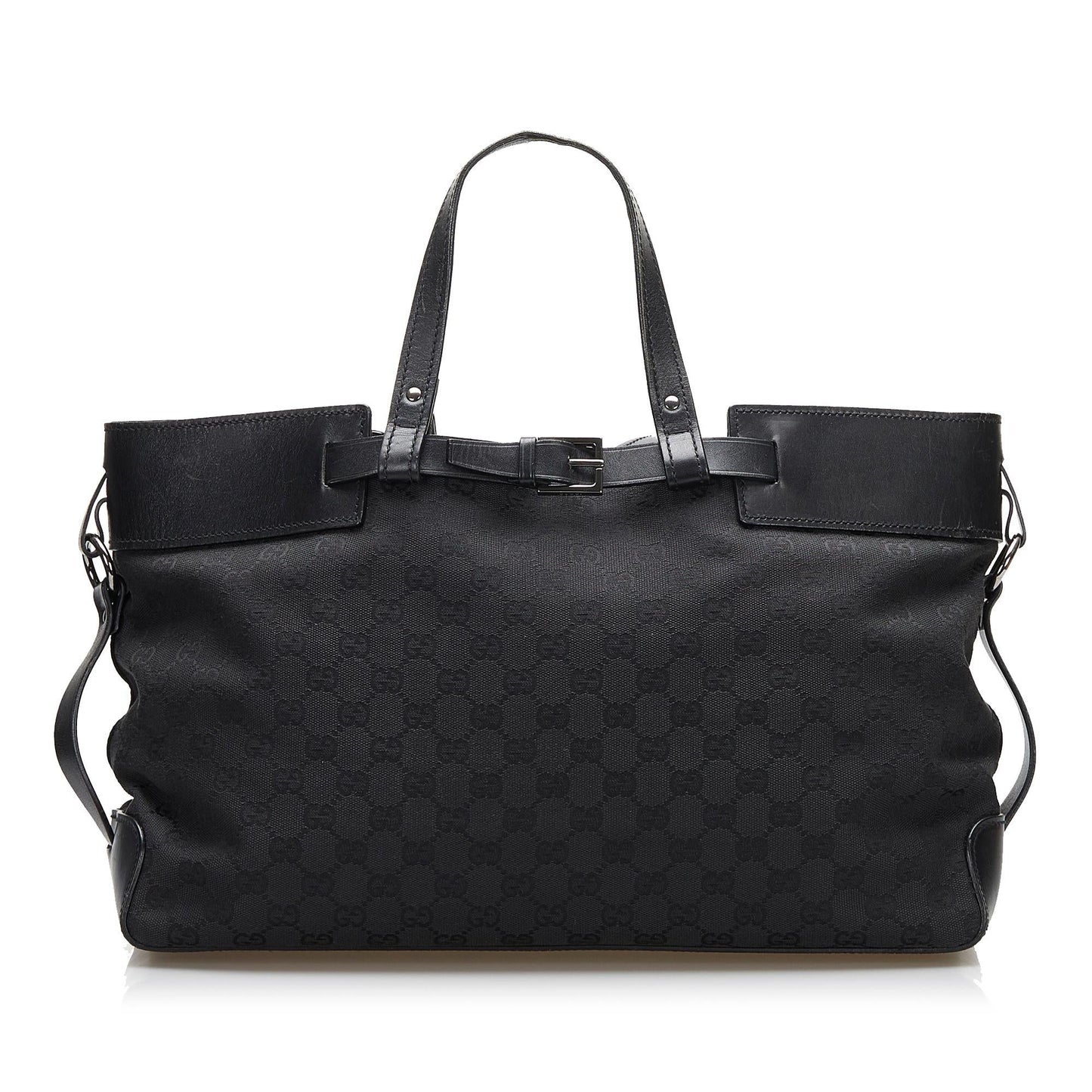 Gucci GG Canvas Buckle Tote (36168)