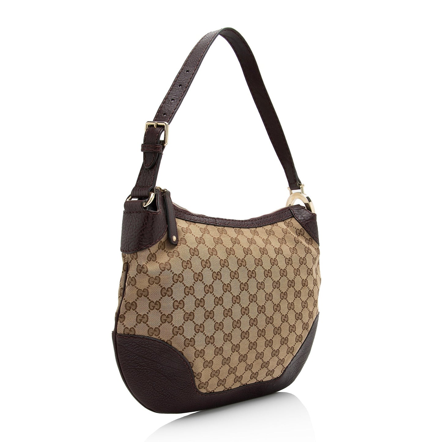 Gucci GG Canvas Charlotte Medium Shoulder Bag (SHF-23266)