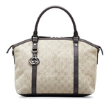 Gucci GG Canvas Charm Dome Satchel (MOjlZ6)