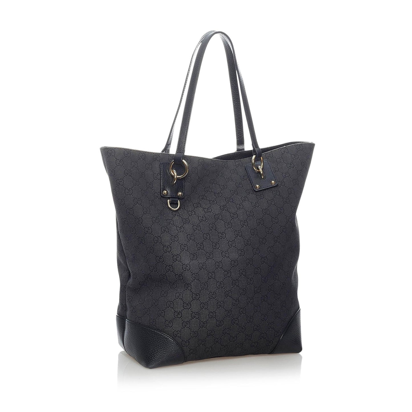 Gucci GG Canvas Charm Tote Bag (30733)
