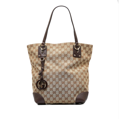 Gucci GG Canvas Charm Tote (n6X4id)