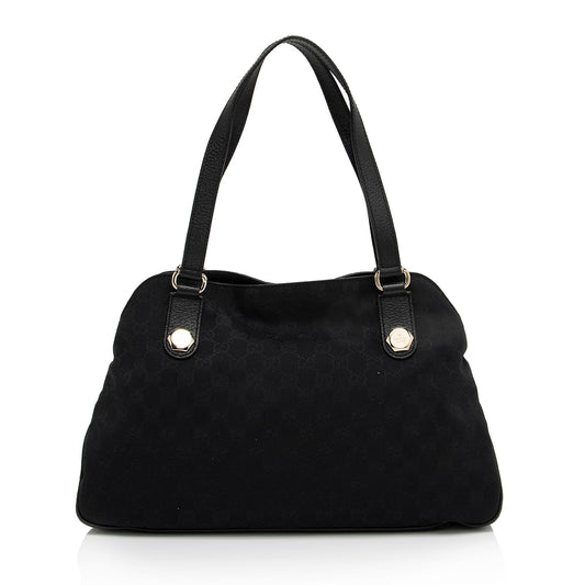 Gucci GG Canvas Charmy Medium Tote (SHF-xbv73f)