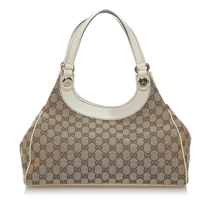 Gucci GG Canvas Charmy Shoulder Bag (SHG-30421)