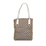 Gucci GG Canvas Charmy Tote Bag (LXzSG7)