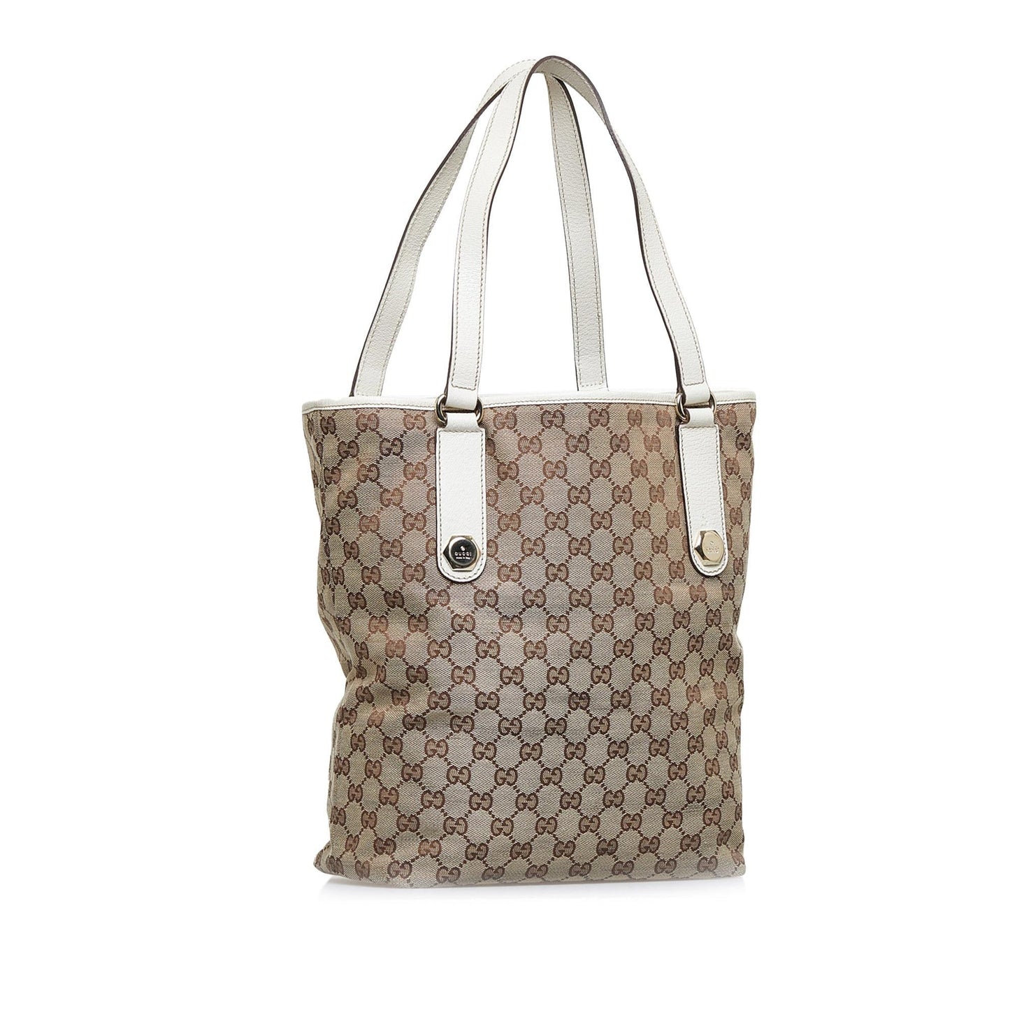Gucci GG Canvas Charmy Tote Bag (LXzSG7)