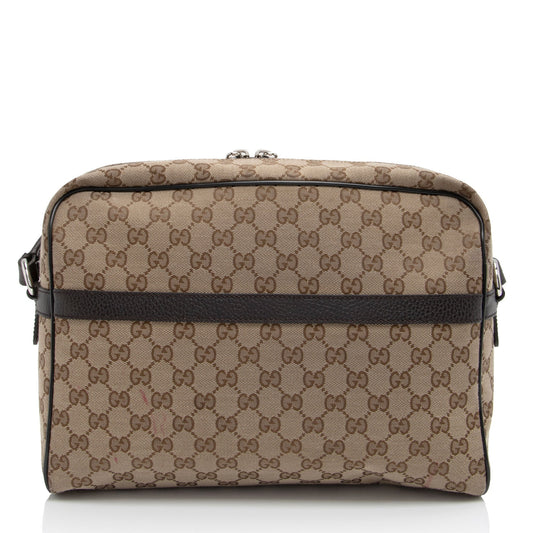 Gucci GG Canvas Classic Camera Messenger Bag (SHF-ygNR94)
