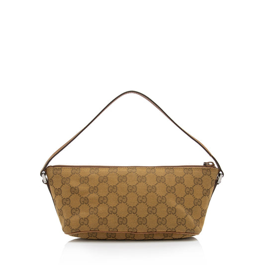 Gucci GG Canvas Classic Pochette (SHF-3v5l8V)