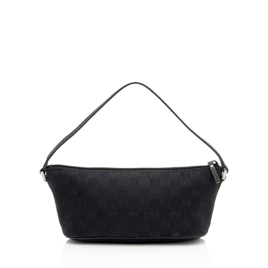 Gucci GG Canvas Classic Pochette (SHF-8YZvvs)