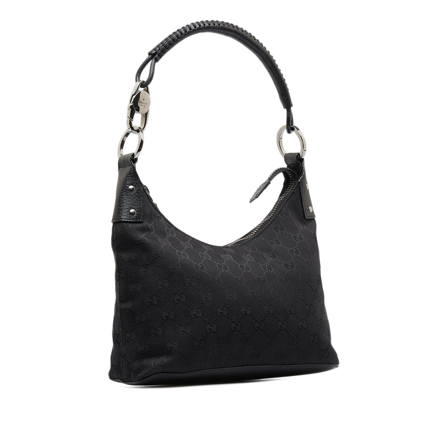 Gucci GG Canvas Classic Ring Hobo (nRL4TE)