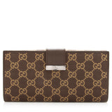 Gucci GG Canvas Continental Wallet (SHF-20077)