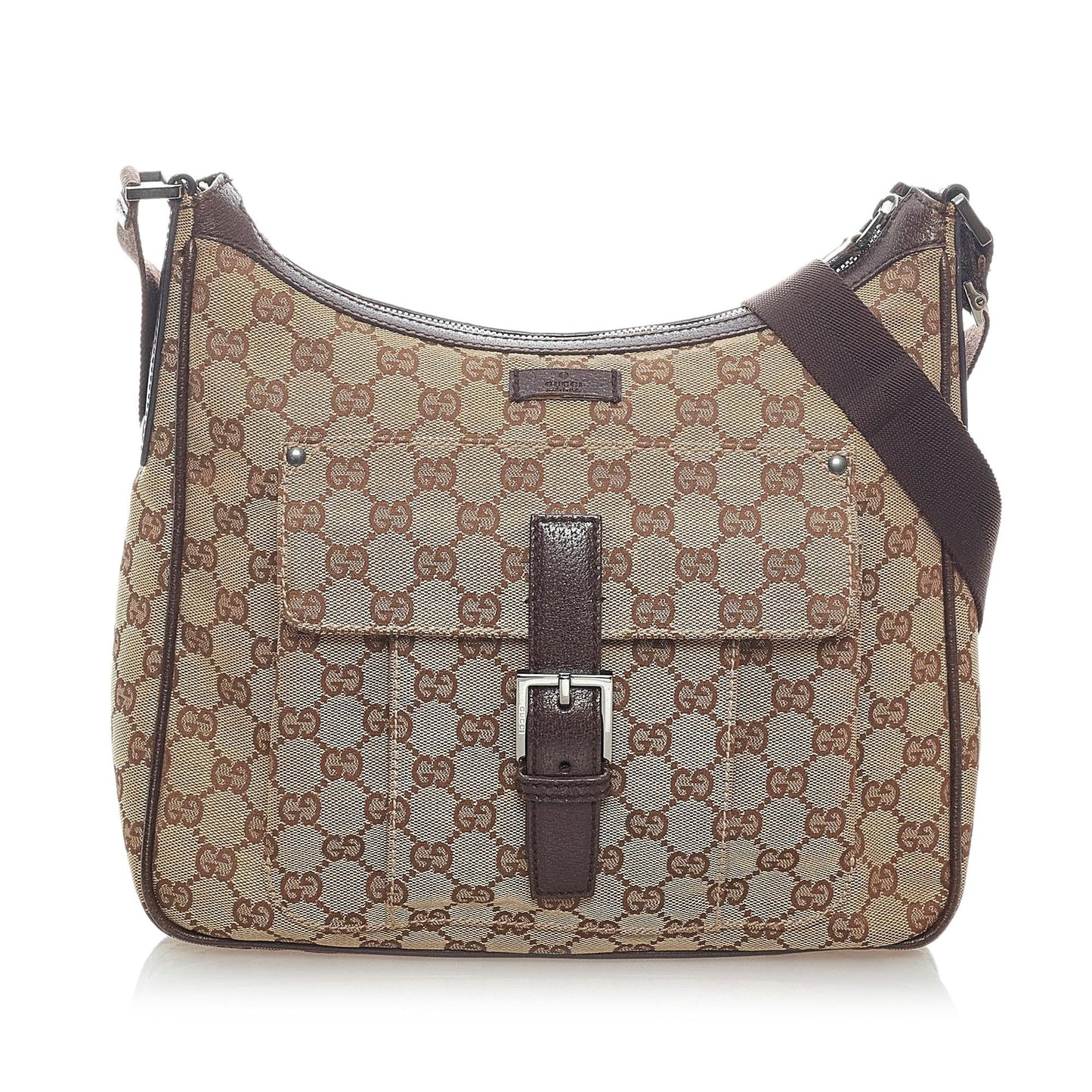 Gucci GG Canvas Crossbody Bag (33301)