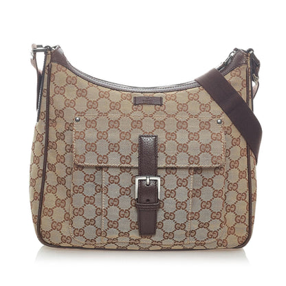 Gucci GG Canvas Crossbody Bag (33301)