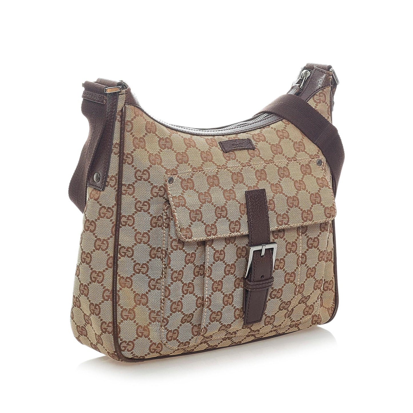Gucci GG Canvas Crossbody Bag (33301)