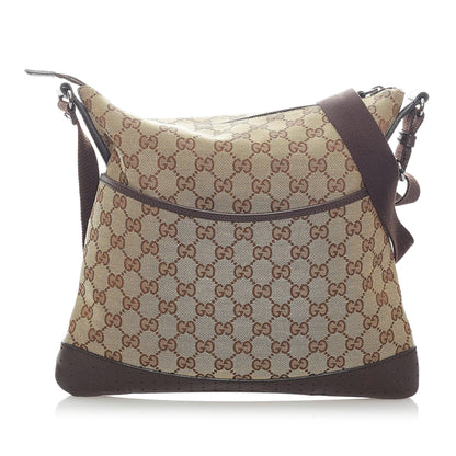 Gucci GG Canvas Crossbody Bag (33330)