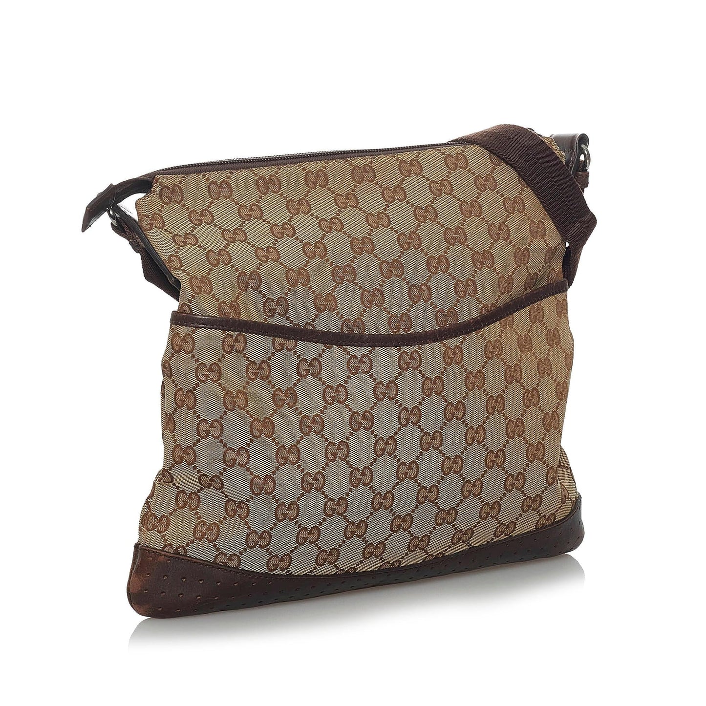 Gucci GG Canvas Crossbody Bag (33750)