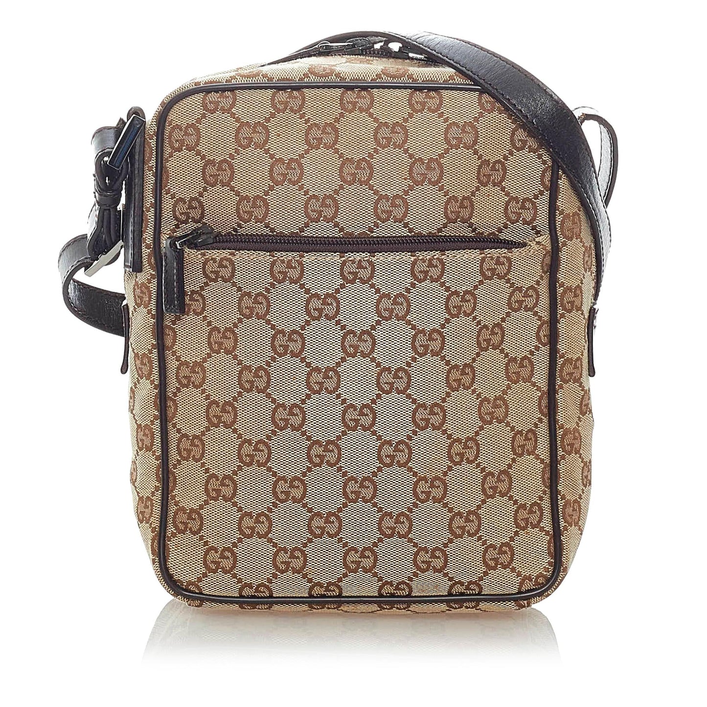 Gucci GG Canvas Crossbody Bag (34697)